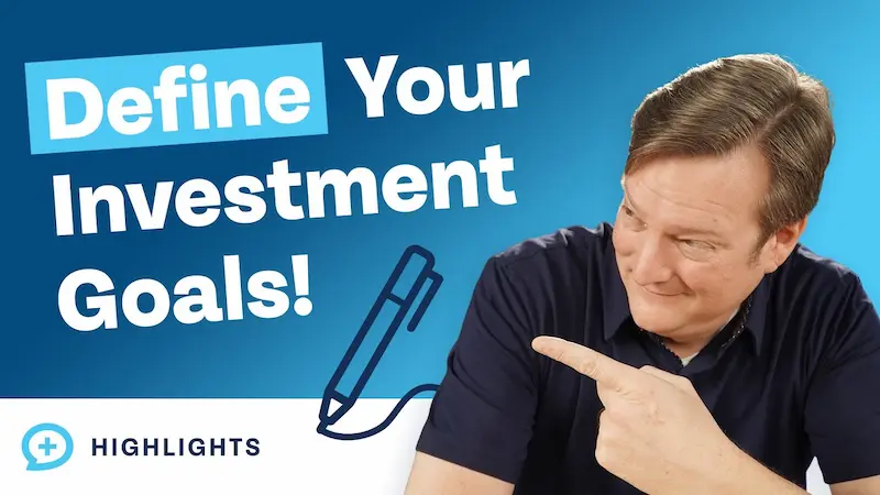 define your investment goals